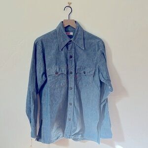 Vintage Levi Men’s Denim Shirt